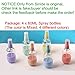Plastic Spray Bottles 60ML - 2 OZ Empty Clear Mini Travel Bottle TSA Approved With Fine Mist Sprayer, Refillable Perfume Atomizer Leak Proof, Use for Liquid, Cleaning Products, Aromatherapy