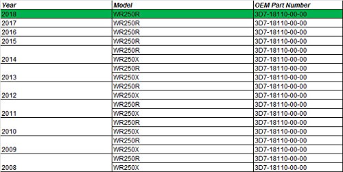 image for Hammerhead Premium Forged Shift Lever: compatible with Yamaha - WR250R
