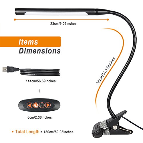 6 LEPOWER+Temperature+Adjustable+Brightness+Headboard