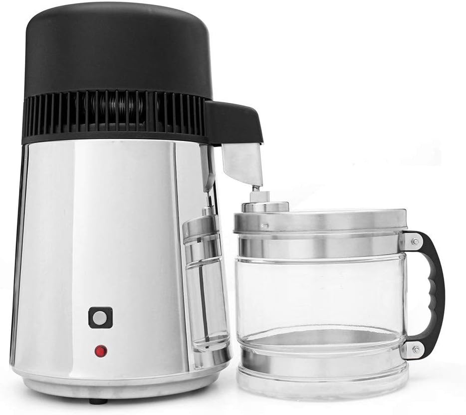 750W 4L Water Distiller Household Distilled Pure Water Machine Distillation Purifier Filter Stainless Steel Water Filter AU Plug