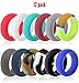 Best Value 12 Pack Silicone Wedding Ring, Premium Medical Grade Wedding-Bands, Outdoor Activities, Sports, Gym, Comfortable Fit & Skin Safe, Antibacterial For Men And Women (Men-Size-10)