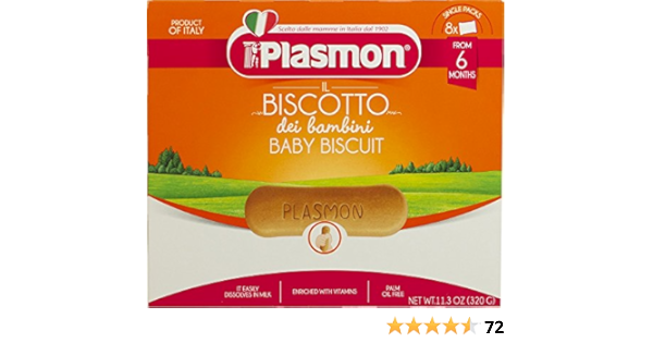 plasmon cookies for babies