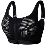newlashua Women's Support Push up Zip Front Closure