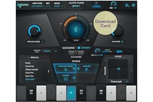 ANTARES SOFTWARE Antares Auto-Tune EFX+ Pitch Correction, Doubling, Vocoding, Tube-style Saturation, More Plug-in (Download Card)