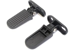 Minho Motorcycle Bike Scooter Rear Passenger Foot Peg Footrest Pedal Bracket Stand Support Kit