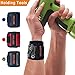 Magnetic Wristband With 10 Strong Magnets for Holding Screws, Nails, Drill Bits, Washers, Bolts, Small Tools and Tool Gift Item For DIY Handyman, Men, Women, Father/Dad, Husband, Boyfriend (Black)