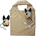 Zondam 5Pack Portable Reusable Shopping Tote Bag Eco Shopping Bag Grocery Bag Shopping Travel Bag Foldable, Folded into Lovely Animal