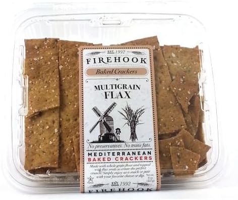 Multigrain flax mediterranean crackers (3 pack)