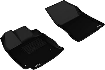 Amazon Com 3d Maxpider Front Row Custom Fit All Weather Floor Mat