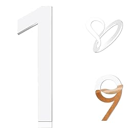 5 Inch Adhesive Numbers,White house Numbers for