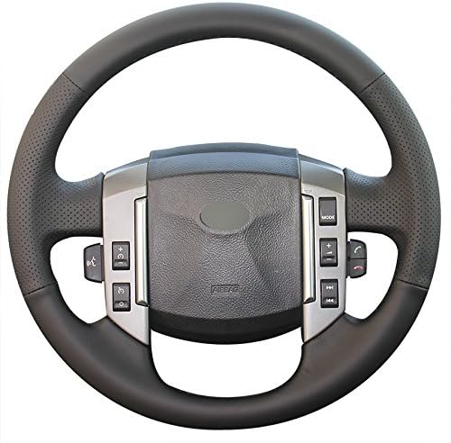Superior Microfiber Leather Steering Wheel Cover for 2005 2006 2997 2008 2009 Land Rover LR3