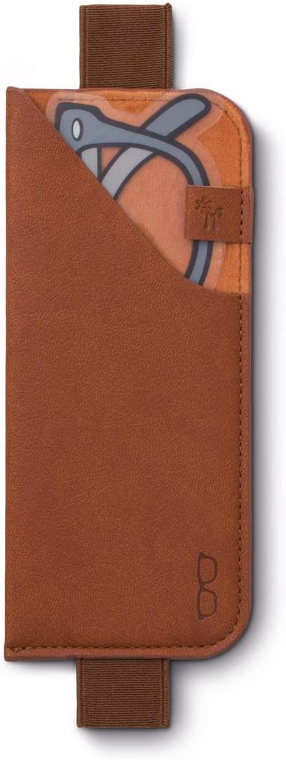 Bookaroo Glasses Case - Brown - Image 3