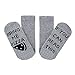 akiido If You Can Read This Please Bring Me a Beer Wine Coffee Pizza Socks Funny Saying Knitting Socks (A-016-Grey1)