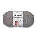Bernat Baby Blanket Tiny Yarn, 3.5 oz, Gauge 4 Medium, Gray Owl