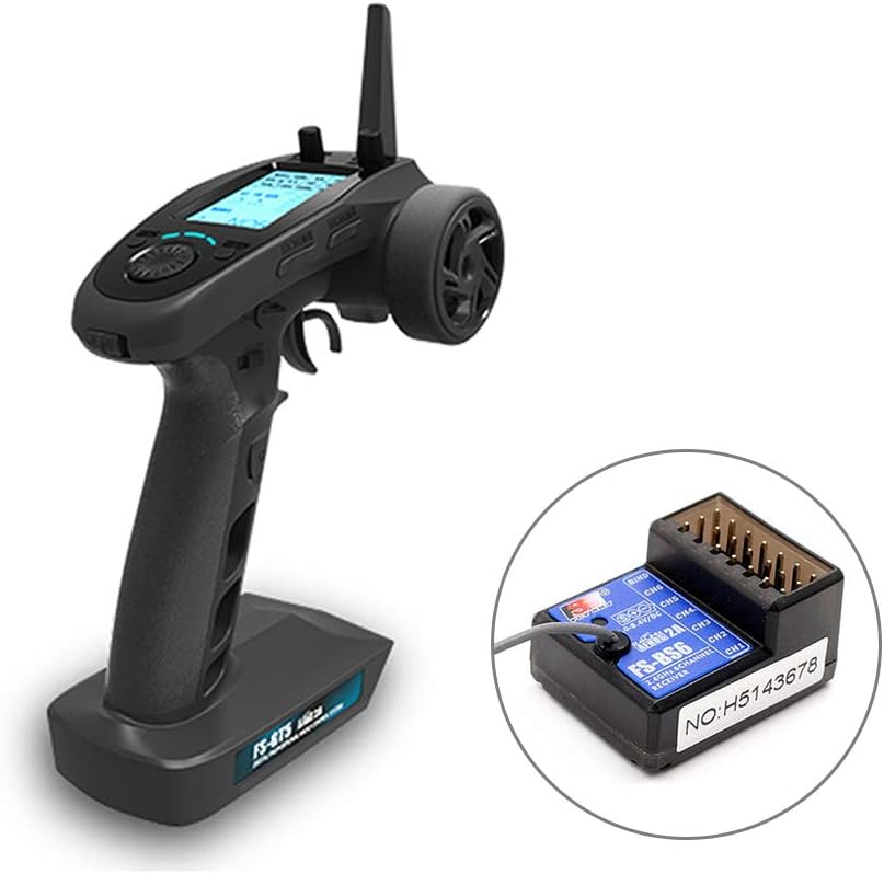 PCtech Flysky FS GT5 6 Channels RC Transmitter with FS BS6 Receiver, 2