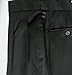 New Mens 5 Piece (5pc) Complete Single Breasted Black Tuxedo Suit, 48R 42W