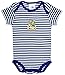 LSU Tigers Purple Striped NCAA College Newborn Infant Baby Creeper