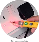 Martindale NC4 Dual Sensitivity Voltage Tester with Torch 12–1000V AC view 2