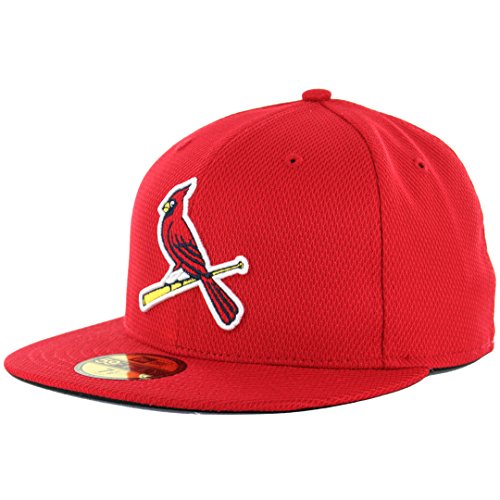 MLB St. Louis Cardinals Men's Diamond Era 59FIFTY Cap, 7.25, Red
