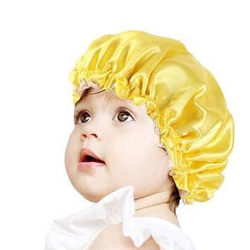 baby satin bonnet amazon
