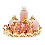 Odoria 1:12 Miniature Pink Perfume and Makeup Set Dollhouse Decoration Accessories