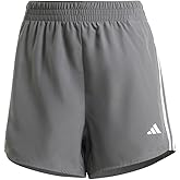 Adidas Womens 3-Stripes High-Rise Training Shorts