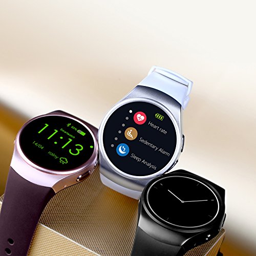 GPCT Bluetooth [Android/iOS] Touch Screen [Water Resistant]  Workout/Sleep/Heart Rate Monitor [Smart Watch] for