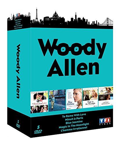 Woody Allen - Amours Et Petits Tracas : To Rome With Love + Minuit À Paris + Magic In The Moonlight + Blue Jasmine + L'homme Irrationnel - Pack