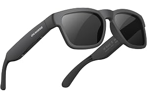 OhO sunshine Bluetooth Audio Sunglasses, Lightweight Open Ear Sport Glasses, 10H Playtime, UV400 ANSI Z87.1, Water Resistant with Voice Control4.1 out of 5 stars 6,007$39.00