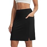 baleaf Women's 20" Knee Length Skorts with 4 Pockets Golf Skirts for Women UPF50+ Athletic Tennis Causal