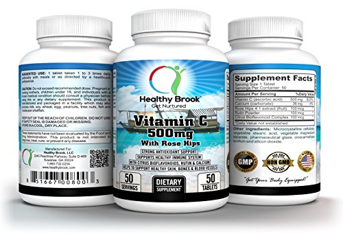 Vitamin c 500mg with rose hips 50 tablets plus citrus b…