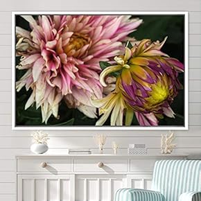signwin Framed Canvas Wall Art Flora Snapshot Closeup...