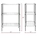 Apollo Hardware Chrome 3-Shelf Wire Shelving 14