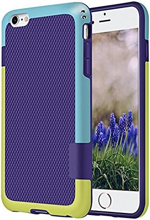 iPhone 6s Plus Case, Shockproof Hybrid Hard PC Bumber Impact Silicone Protective iPhone 6 Plus Heavy Duty Case for Girls 5.5 Inch
