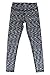90 Degree by Reflex - Kids Space Dye Yoga Pants - Junior Leggings - Black Space Dye Large (12)