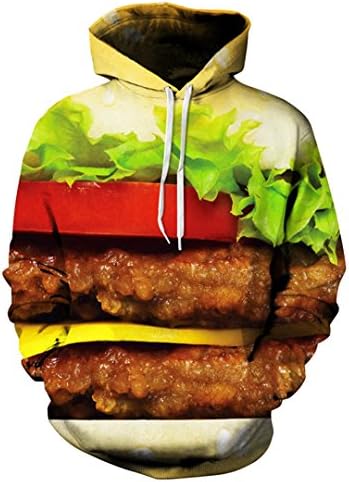 3D Peanut Chocolate Digital Print Graphic Print Fun Sweatshirt Hoodie