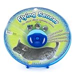 Ware Manufacturing Flying Saucer Exercise Wheel for Small Pets, 12-Inch - Colors may vary