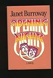 Front cover for the book Opening Nights by Janet Burroway