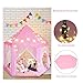 SUNBA YOUTH Pink Hexagon Pad Coral Soft Mat Rug Carpet for Kids Play Tent Playhouse (Thickness 1.2CM)