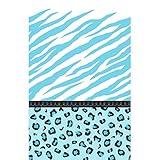 Sweet Safari Boy Baby Shower Party Paper Table Cover, 1 Pieces, Made from Paper, Baby Shower, 54" x 102" by Amscan