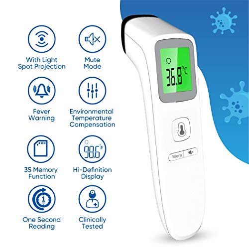 Contactless Infrared Digital Thermometer 4 in 1 Medical Thermometers