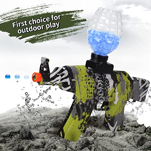 Electric with Gel Ball Blaster AKM-47 20000 Splatter for Outdoor Activities-Fighting Shooting Team Game The Best Gift Toys for Youth and Adults Over 14+