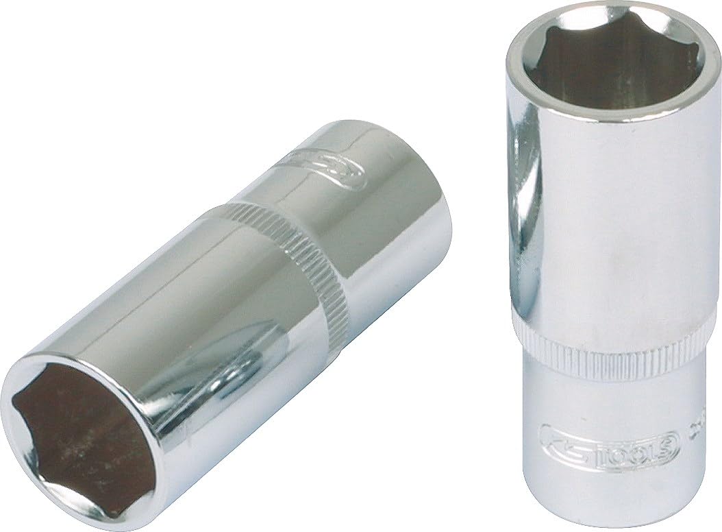 KS Tools 918.4931 3/8" CHROMEplus Hex Socket, Long, 6 mm