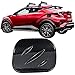 Gaslid Cover Compatible With 2017-2018 Toyota C-HR, MD Gaslid Cover Carbon Fiber Print Oil Cap By IKON MOTORSPORTS