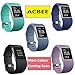 ACBEE for Fitbit Surge Band Strap with Tools and Operation Manual, Silicone Wristband Accessories for Fitbit Surge