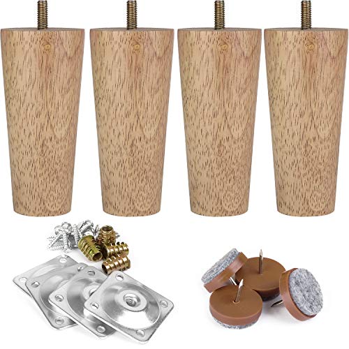 Full Set Furniture Legs 5" M8 IKEA Replacement Legs with Leg Mounting