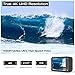 Campark X30 Native 4K 60fps Action Camera 20MP with EIS Anti Shake Touch Screen WiFi Waterproof Camera 40m with 2 1350mAh Batteries, 1 Charger and Mounting Accessories