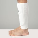 Blitz Elastic Shin Pads White Medium Pair view 3