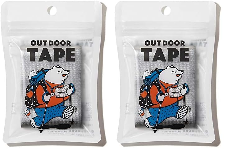 ヤマト 万能 布テープ アウトドアテープ 50mm×3m シルバー OD-SIL (× 2)商品画像