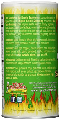 Tony Chachere Seasoning Blends, Bold Creole, 3 Count - Thumbnail 3